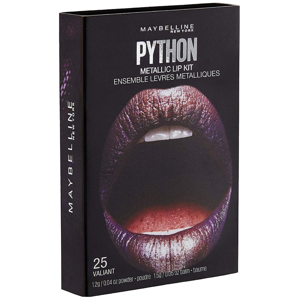 Maybelline Python Metallic Lip Kit Valiant - Picture 2 of 10